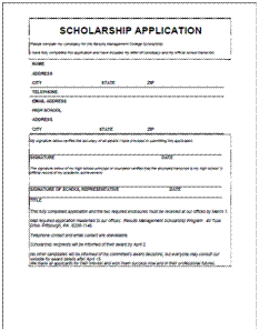 Application Form